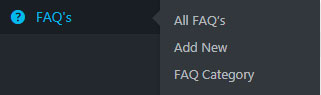 how to add faq?